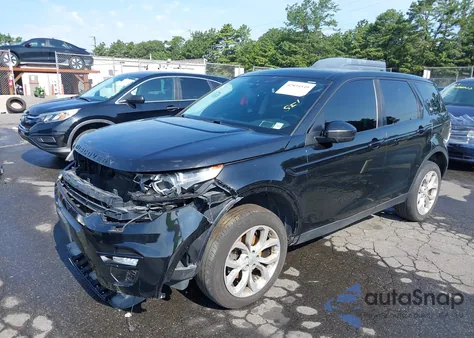 2016 Land Rover Discovery Sport Hse z USA, uszkodzony, nr VIN SALCR2BG2GH570174